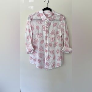 Anthropologie Linen Top